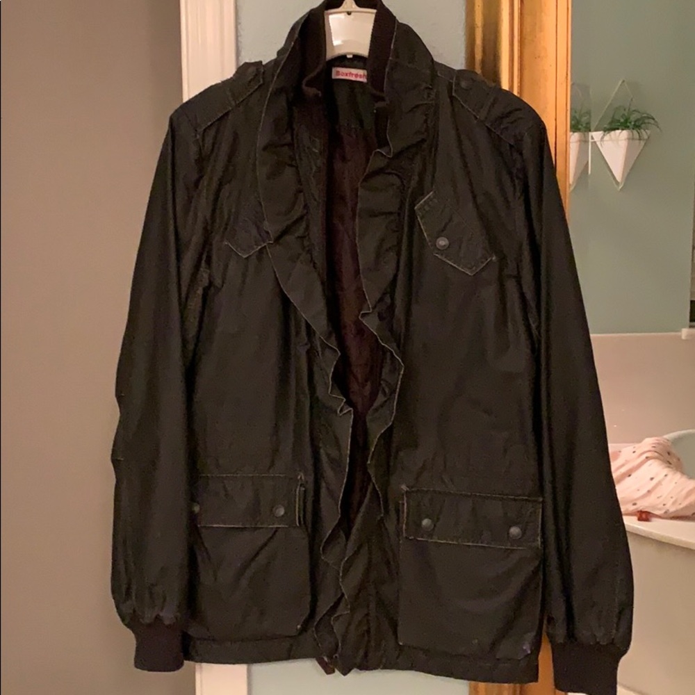 Coated cotton lightweight jacket from Boxfresh